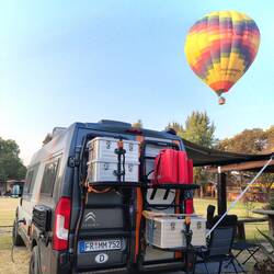 Unser Seven wird überflogen ...