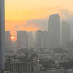 Die Sonne kam kurz mal durch