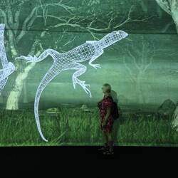 Und mit interaktiver Ausstellung