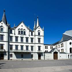 Château de l'Aile ... built in 1840-1846, replacing a 17th century castle — Vevey, Switzerland.