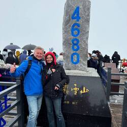 Ziel der Begierde, ein Foto auf einer der höchsten Plattformen der Welt 💪🙃 Wir sind happy 🙃