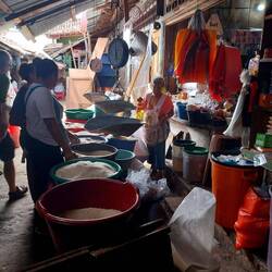 Auf dem großen Markt