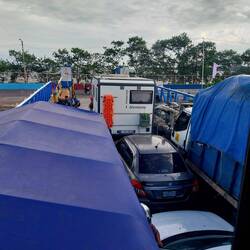 Auf der Fähre nach Ometepe