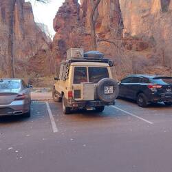 Der erste Deutsche, den hab ich später nochmal gesehen und gegrüßt, der aber nicht zurück. Arsch