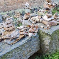 Steinbauten wollten wir eigentlich erst in 4 Tagen sehen