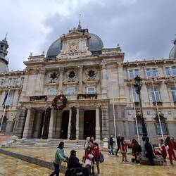 Das Palacio Consistorial von Cartagena, also das alte Rathaus