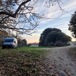 Gerade Rechtzeitig. Die Dämmerung beginnt sich bereits in Selah zu spiegeln.