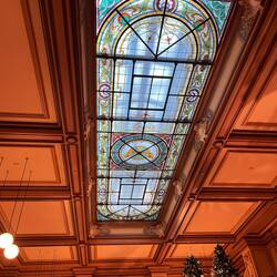 Cafe roof in Zurich Station