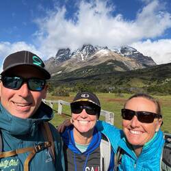 The starting selfie.