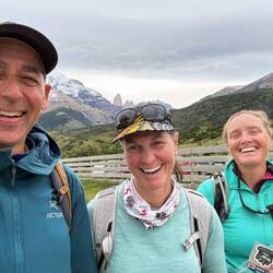 The finishing selfie.