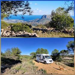 In den Bergen hinter Benidorm