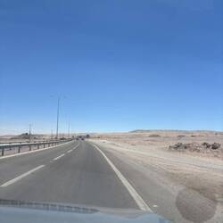 Fahrt durch die Wüste