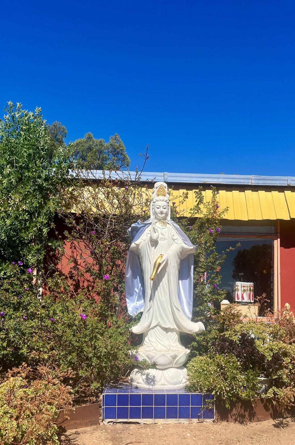 The entry to the Great Stupa