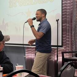 Even the DJ performed