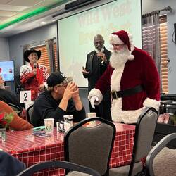 Santa Claus getting in on the act