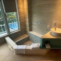 ...und japanischer Badewanne