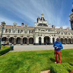 Der Bahnhof in Dunedin