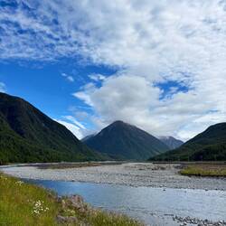 Helaas het zeldzame moment met blauwe lucht