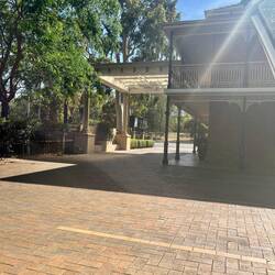 Our fabulous motel, the Carlyle