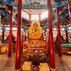 Die Guanyin-Halle repräsentiert den Han-chinesischen Buddhismus