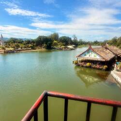 La rivière Kwai vue du pont 😍