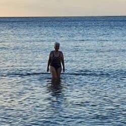 aber selten so gut zum Schwimmen