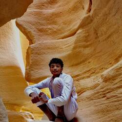 Our Canyon Guide Fahad!