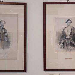 Hebbel und seine Frau