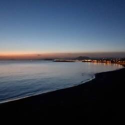 Sonnenuntergang ohne Sonne