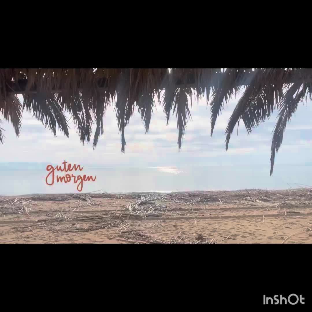 ..schöner Spot, aber weiter hinten sind Camper weggefahren und wir parken um..