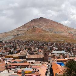 Blick vom Turm zum Cerro Rico