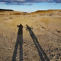 Long legs in the shadow!