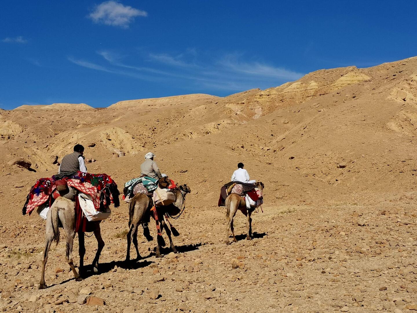 The caravan moves on.....!