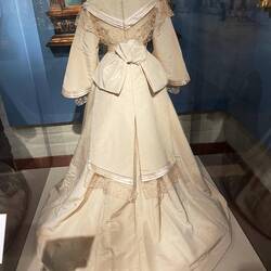 Original Hochzeitskleid von Anita de la Guerea - Hochzeit 1836 mit Alfred Robinson