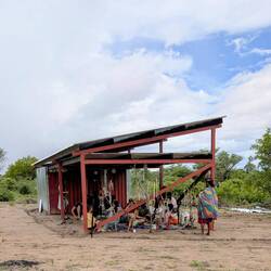 Der Shelter mit Solar