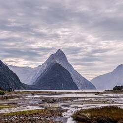 Ein Blick in die Tiefe des Milford Sound