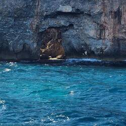 A natural "keyhole".