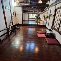 Second floor of lattice house which was surprisingly large