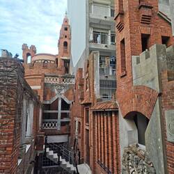 Innenhof des Alchemisten-Hauses