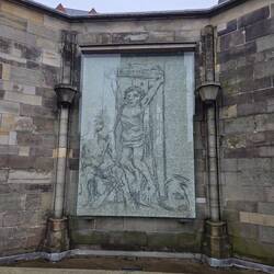 Oskar Kokoshka crucifixion mosaic