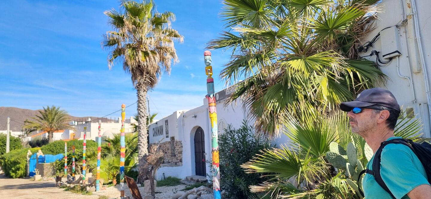 Auf dem Weg zum Strand