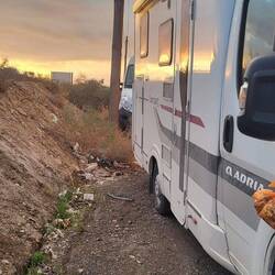 ...und so haben wir übernachtet😝