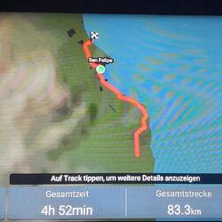 Stellplatz-San Felipe und retour