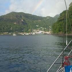 Soufrière bay