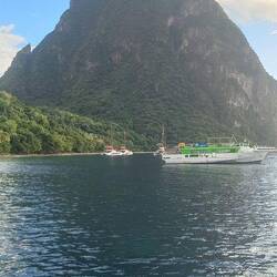 Soufrière bay