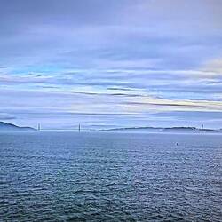 Über die Bugkamera kann man auch alles in der Kabine sehen