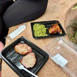 Kassler, Spinat-Pasta und Hähnchen 🍗