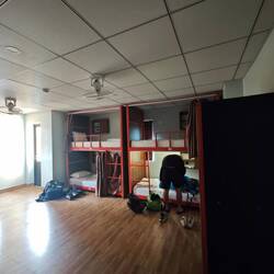 Hier habe ich mich ncoh gefreut in mein Einzelzimmer zu gehen