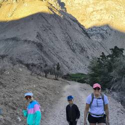 Der Beweis, dass wir schon vor Sonnenaufgang unterwegs waren