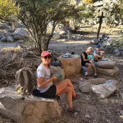 Frühstück gab es dann unterwegs